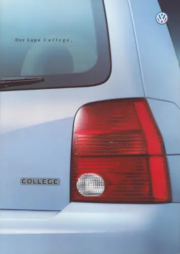 VW Lupo College Prospekt 6.2000
