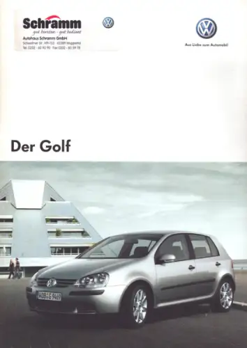VW Golf 5 Prospekt 12.2004
