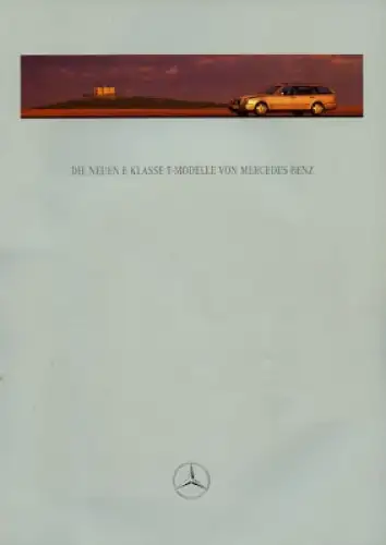 Mercedes-Benz Neue E-Klasse T-Modelle Prospekt 2.1996