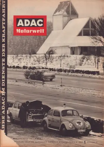 ADAC Motorwelt 1963 Heft 1