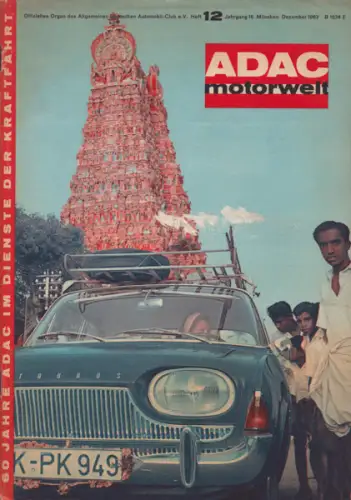 ADAC Motorwelt 1963 Heft 12