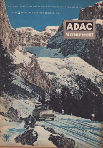 ADAC Motorwelt 1956 Heft 2