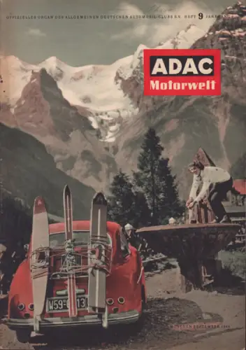 ADAC Motorwelt 1956 Heft 9
