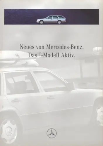 Mercedes-Benz E-Klasse T-Modelle Prospekt 2.1995