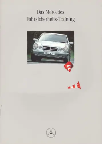 Mercedes-Benz Fahrsicherheits-Training Prospekt 1.1996