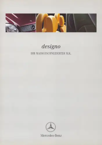 Mercedes-Benz SLK Designo Prospekt 2.1999