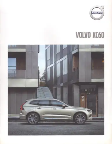 Volvo XC 60 Prospekt brochure 2019