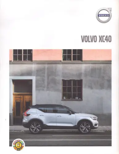 Volvo XC 40 Prospekt brochure 2019