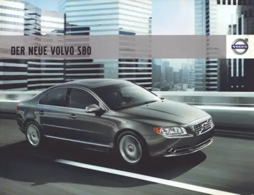 Volvo S 80 Prospekt 2010