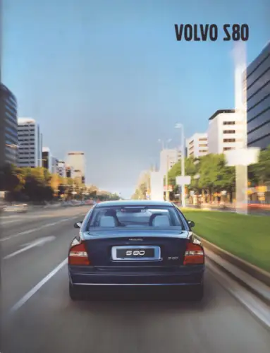 Volvo S 80 Prospekt 2002