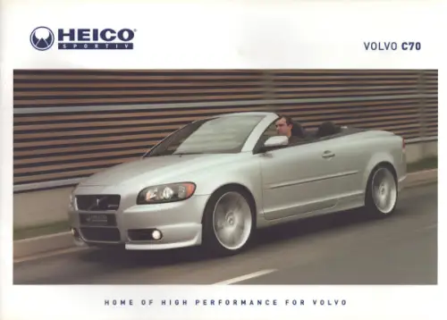 Volvo V 70 Heico Tuning Prospekt 9.2008