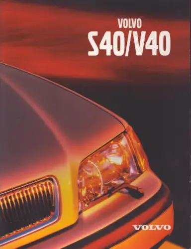Volvo S 40 / V 40 Prospekt 2000