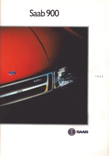 Saab 900 Prospekt 1993