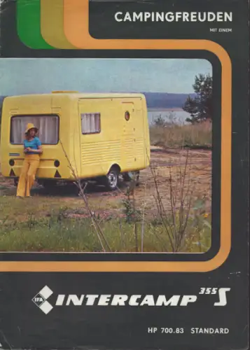 IFA Wohnwagen Intercamp 355 S Prospekt 1977