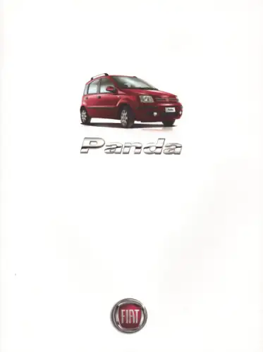 Fiat Panda Prospekt 12.2007