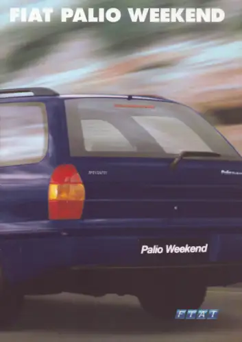 Fiat Palio Weekend Prospekt 3.2001