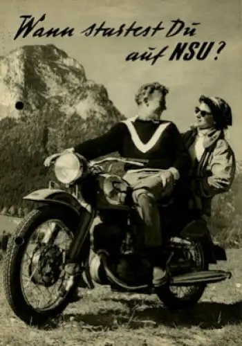 NSU Programm 12.1954