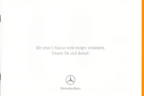 Mercedes-Benz C-Klasse Prospekt 1.2007