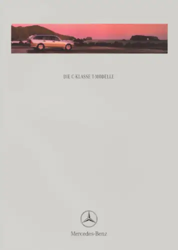 Mercedes-Benz C-Klasse T-Modelle Prospekt 7.1999