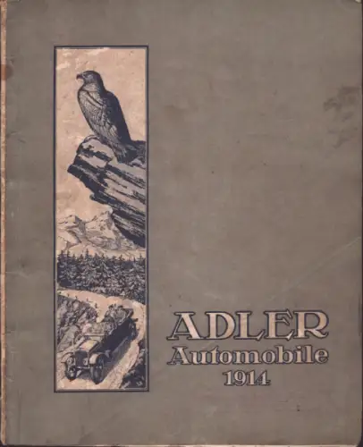 Adler Automobile Katalog 1914