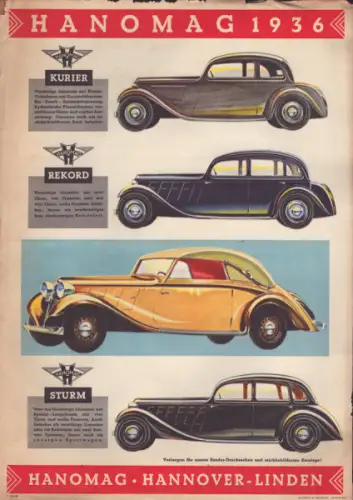 Hanomag Programm 1936