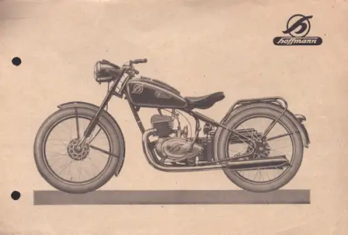 Hoffmann HWL 125 Prospekt 1951
