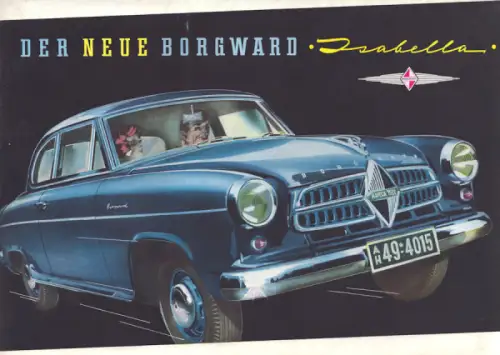 Borgward Isabella Prospekt 11.1955