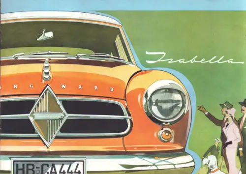 Borgward Isabella Prospekt ca. 1958