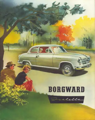 Borgward Isabella Prospekt 5.1956