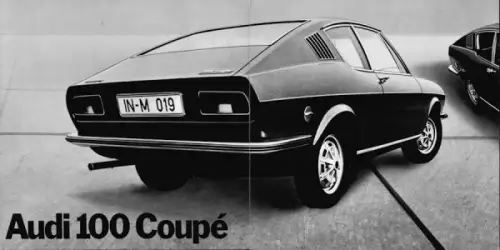 Audi 100 Coupé Prospekt 8.1969 e