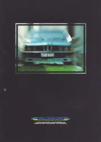 BMW 525 528 528i Alpina Prospekt 3.1980