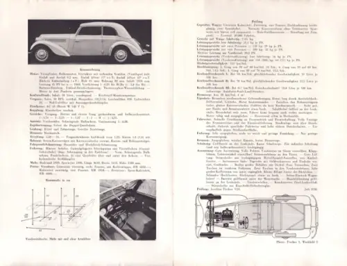 Adler 2 Liter Test aus Motorkritik 1938