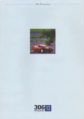 Peugeot 306 Provence Prospekt 8.1995