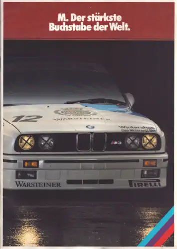 BMW M. Programm 1988