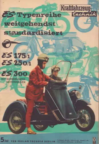 Kraftfahrzeugtechnik KFT 1962 Heft 5