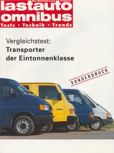 VW T 4 Vergleichstest 1993
