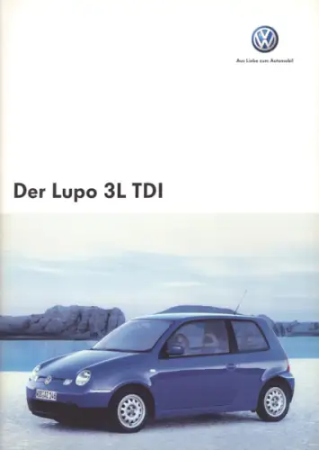 VW Lupo 3L TDI Prospekt 10.2004