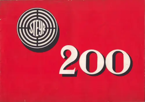 Steyr 200 Prospekt 1.1939