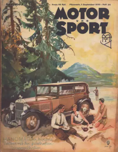 Motor & Sport 1930 Heft 36