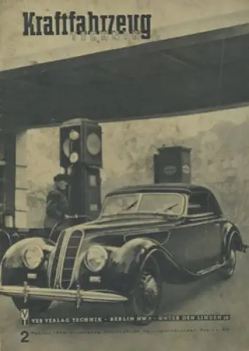 Kraftfahrzeugtechnik KFT 1955 Heft 2