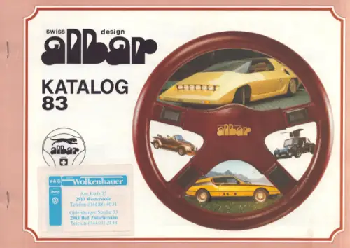 VW Käfer Albar Bausatz Programm 1983