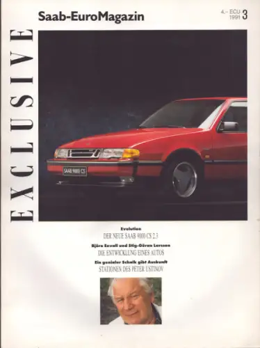 Saab Euro Magazin 1991 Nr. 3