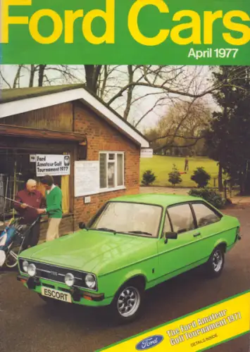 Ford Cars All model catalogue April 1977