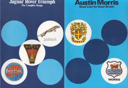 Leyland Cars Prospekt-Mappe 9.1978