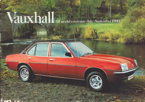 Vauxhall Programm July-Sept. 1980