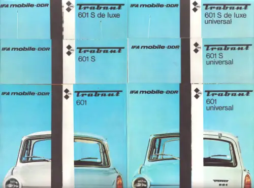 Trabant Prospekt Mappe 1979