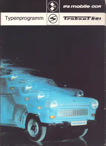 Trabant Prospekt Mappe 1979