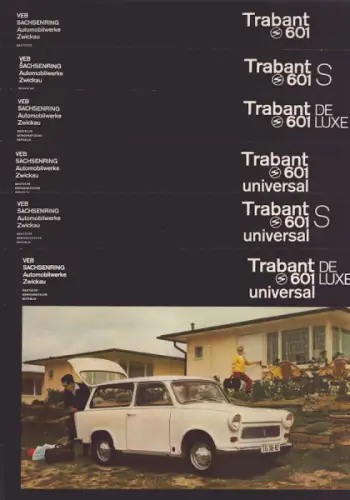 Trabant Prospekt Mappe 1966