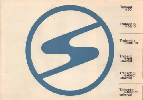 Trabant Prospekt Mappe 1966