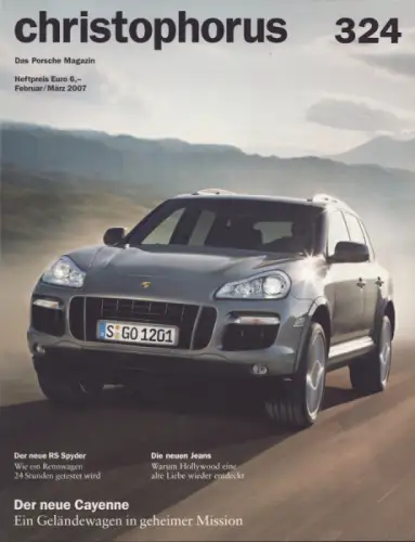 Porsche Christophorus 2007 Nr. 324